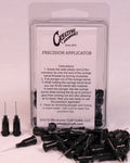 22 Gauge 0.5 Inch, Black Color, Precision Applicator Dispensing Needle Tips, 50 Pieces