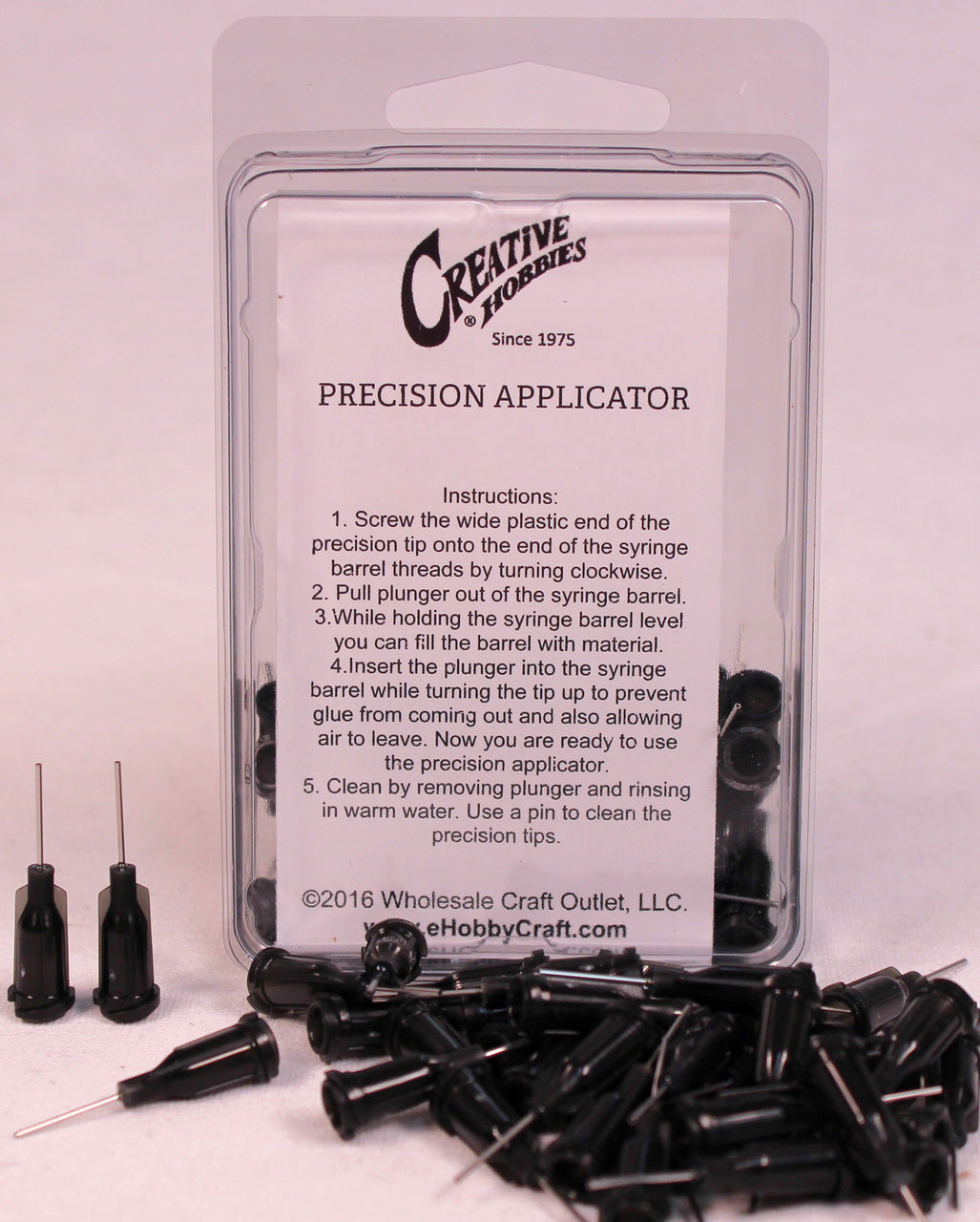 22 Gauge 0.5 Inch, Black Color, Precision Applicator Dispensing Needle Tips, 50 - stainless steel
