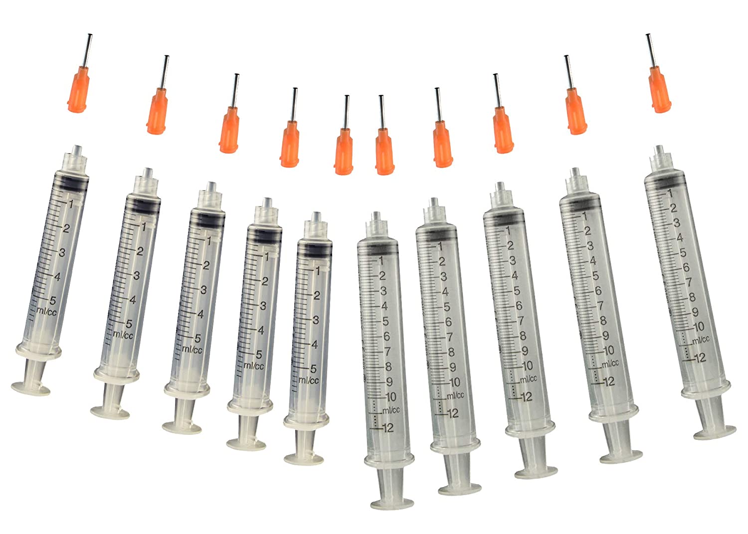 Glue Applicator Syringe for Flatback Rhinestones & Hobby Crafts, 10 Ml with 15 - wood