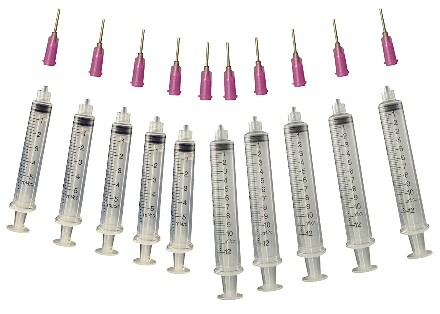 Glue Applicator Syringe for Flatback Rhinestones & Hobby Crafts, Includes 5CC - wood