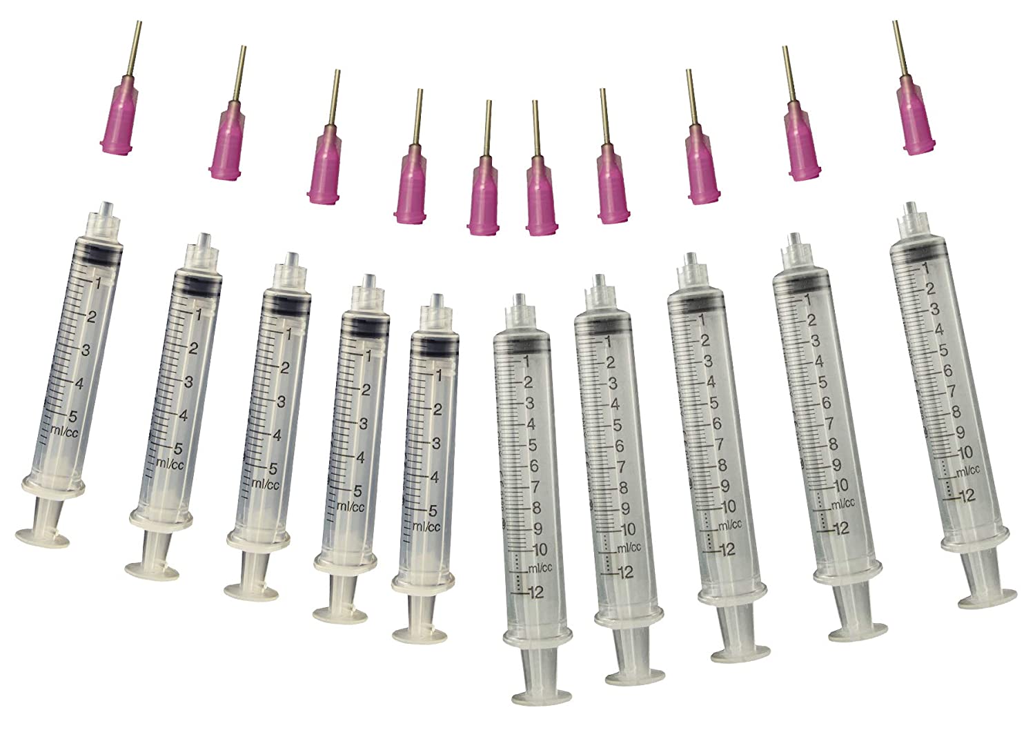 Glue Applicator Syringe for Flatback Rhinestones & Hobby Crafts, Includes 5CC - wood