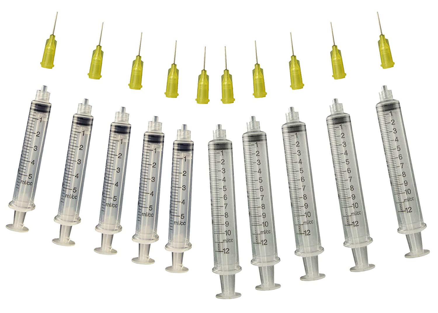 Glue Applicator Syringe for Flatback Rhinestones & Hobby Crafts, Includes 5CC - wood