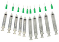 Glue Applicator Syringe for Flatback Rhinestones & Hobby Crafts, Includes 5CC and 10CC with 10 Precision Tips (21 Gauge)