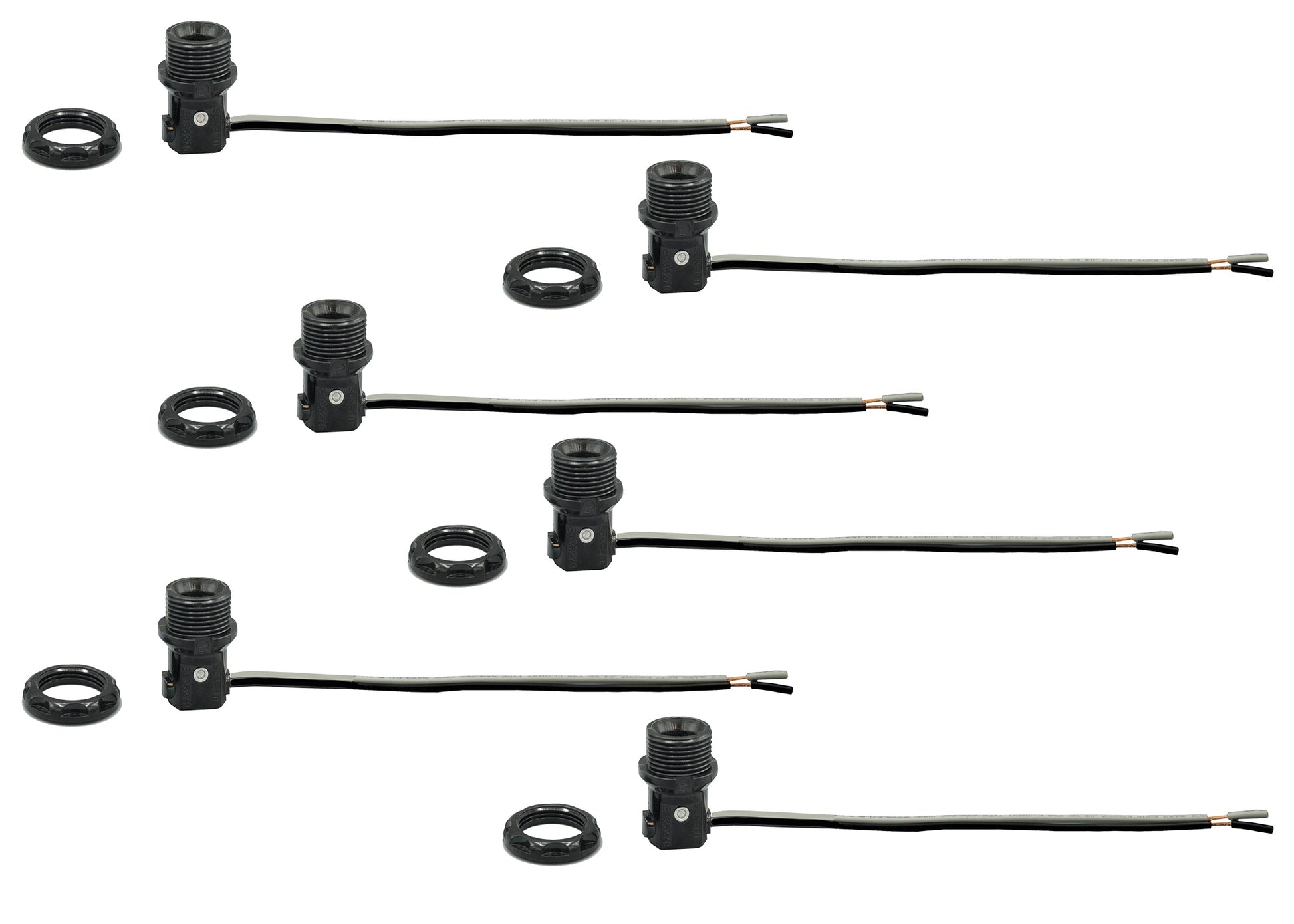LP1970 Phenolic Candelabra (E12) Base Socket with 1.25 Inch Shoulder and Screw
