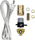 Make a Lamp or Repair Kit with Basic Hardware and Matching Cord (Gold)