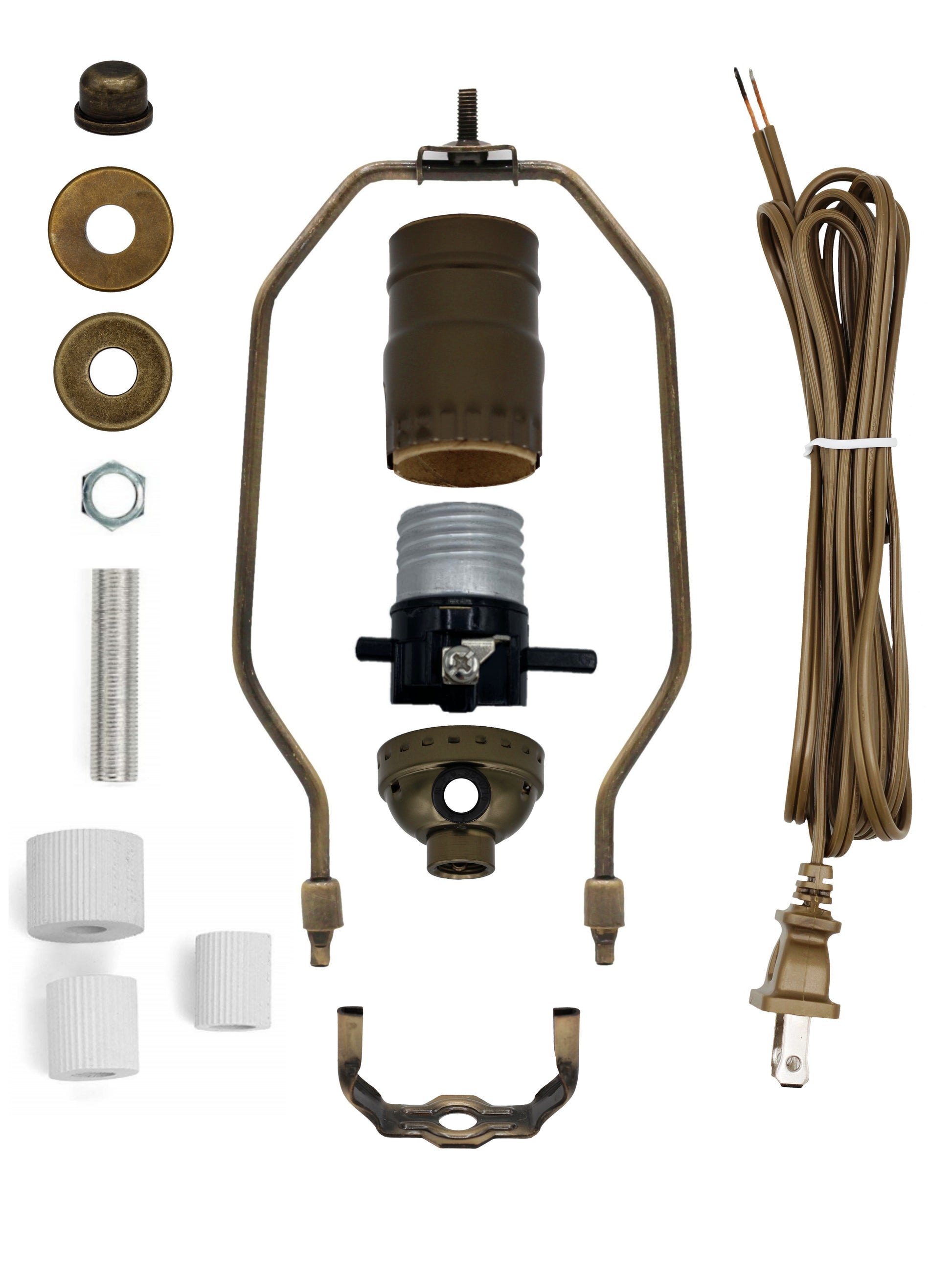 Lamp Kit for Liquor Bottles, Wine Bottles - glass, for diy