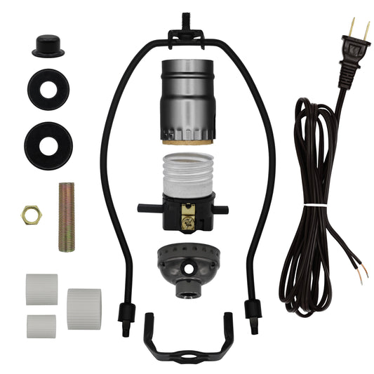 Lamp Kit for Liquor Bottles, Wine Bottles - glass, for diy