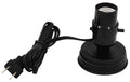 Black Mason Jar Lamp Conversion Kit #M974K, Regular Mouth, Pre-Wired Ready to Use!