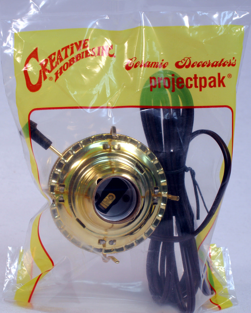 Creative Hobbies® M999EM Mason Jar Electric Oil Lamp Burner DIY Conversion Kit, - side view