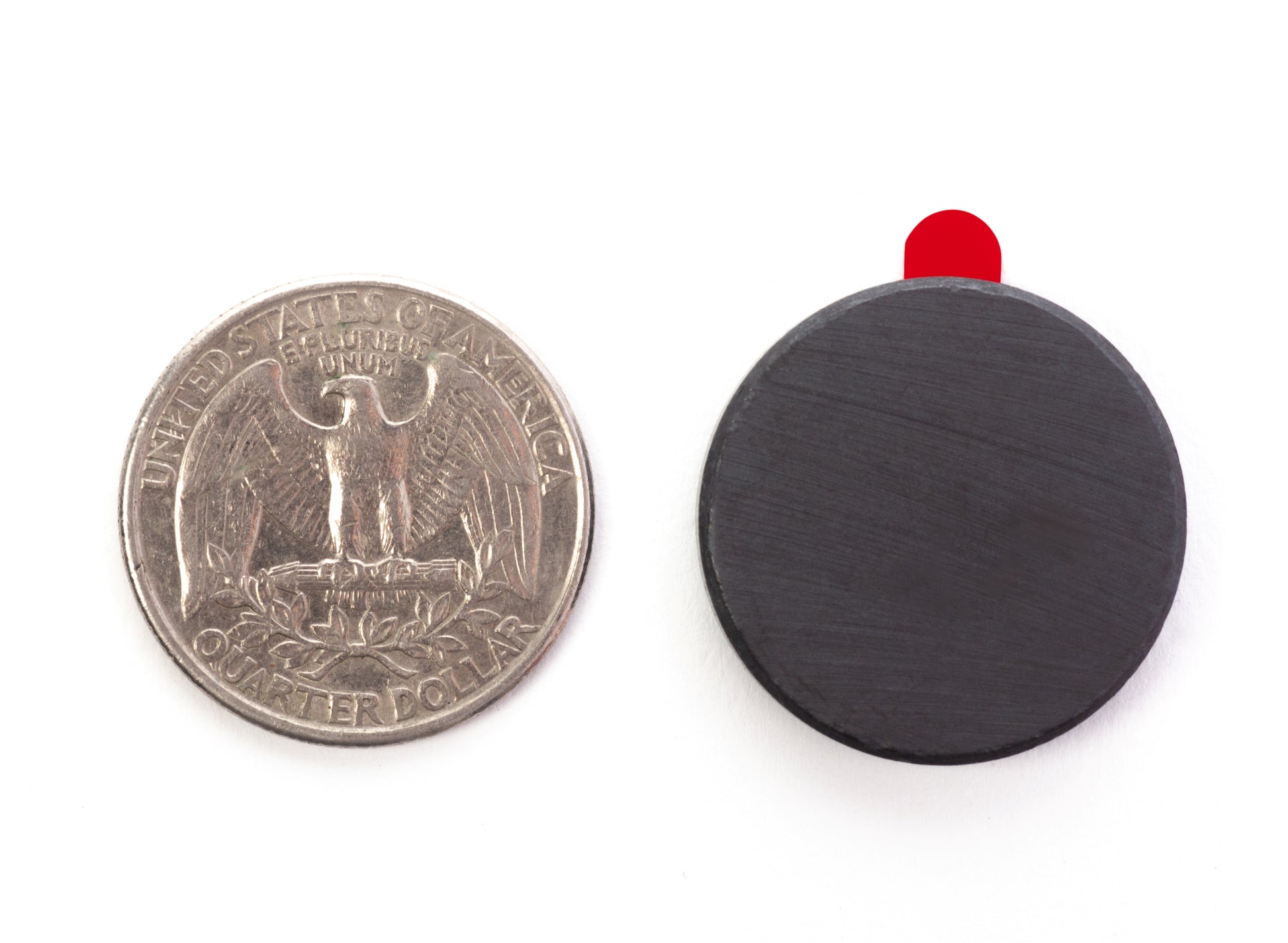 Super Strong Adhesive Magnets for Crafts and Home – 1 Inch Circle Disk Magnets - detail