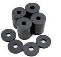 1.25" Round Ceramic Donut Magnets 29 Pcs - For office, classroom, fridge use!