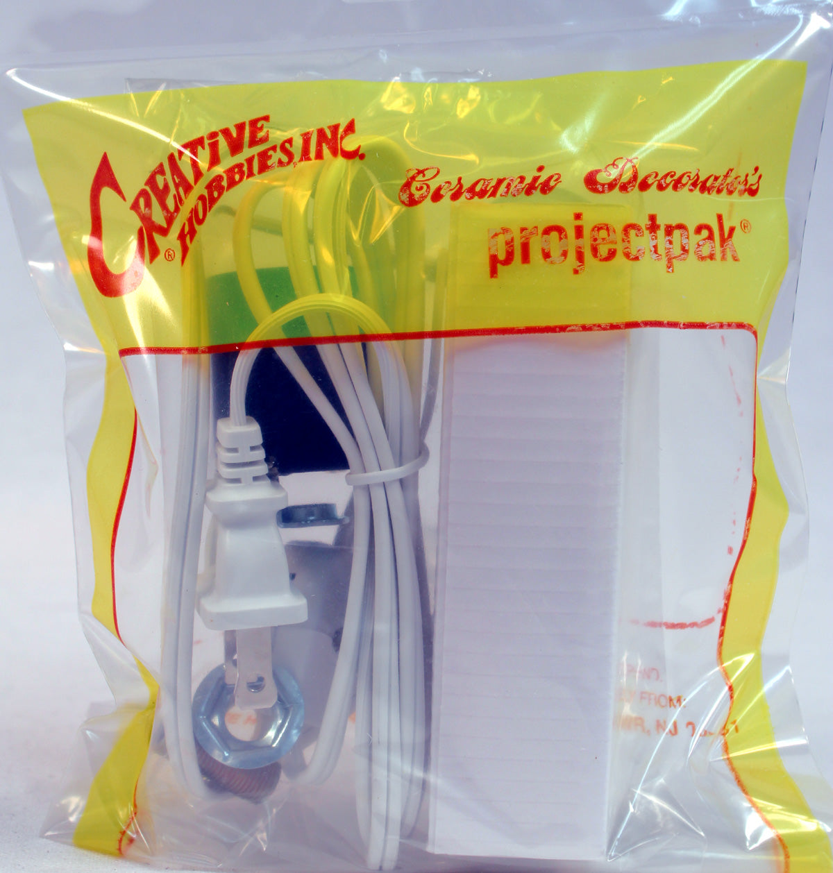 Large Christmas Tree Wiring Kit #ML1-25B6, 25 watt bulb, Standard (Edison) - side view