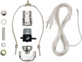 ML93H Silver Finish Make-A-Lamp Kit With All Parts Needed and Instructions for DIY Lamp Design or Repair …