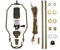 ML94KIT Premium Lamp Kit with All Parts for DIY Lamp Design or Repair (Antique Brass)