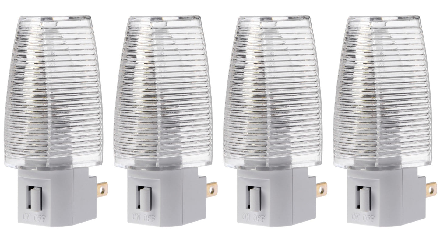 Plug in Night Light with Manual On/Off Switch for Hallway, Kid's Bedroom, - plastic, for diy