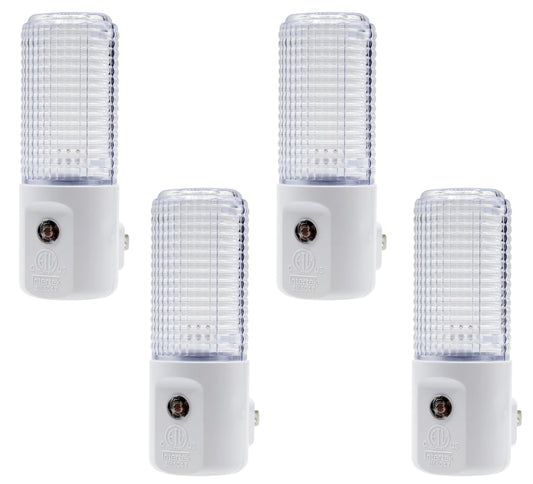 Plug in Night Light, Auto On Off, Bright White LED, Dusk to Dawn Sensor, Kids,