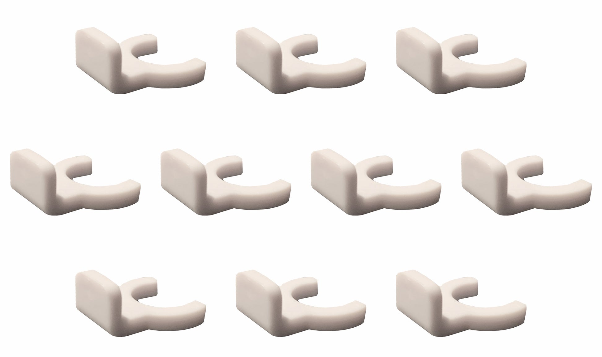 White Plastic Mounting Bracket for Night Light Shade - Clips onto Night Light - ceramic, for diy