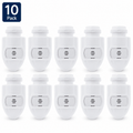 White Auto On Sensor Plug in Night Light Module - Great for Making Your Own Decorative Night Lights | 10 Pack