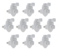Plug In Night Light Module, White Plastic, Great for Making Your Own Decorative Night Lights, Pack of 10