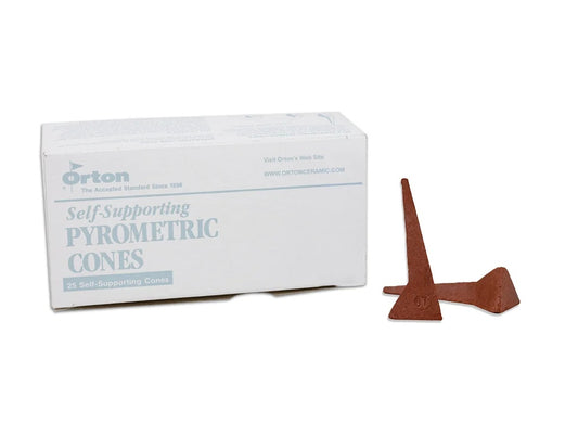 Orton Self Supporting Pyrometric Cones - 25 Pack