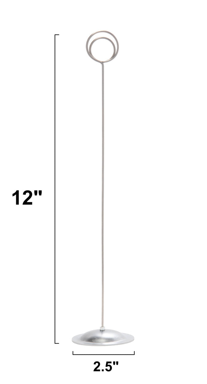 12 Pack of Table Number & Place Card Holders for Weddings, Restaurants & Events - view 5