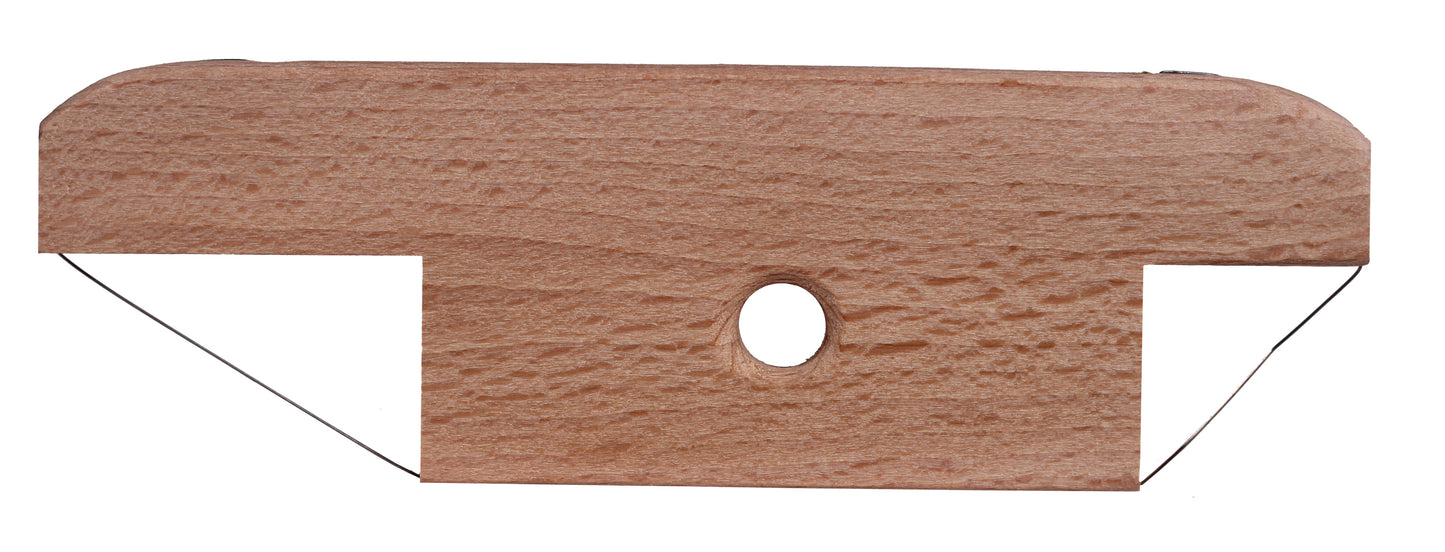 Wood and Wire Bevel Cutter Clay Trimming Tool for Pottery, Ceramics and - stainless steel