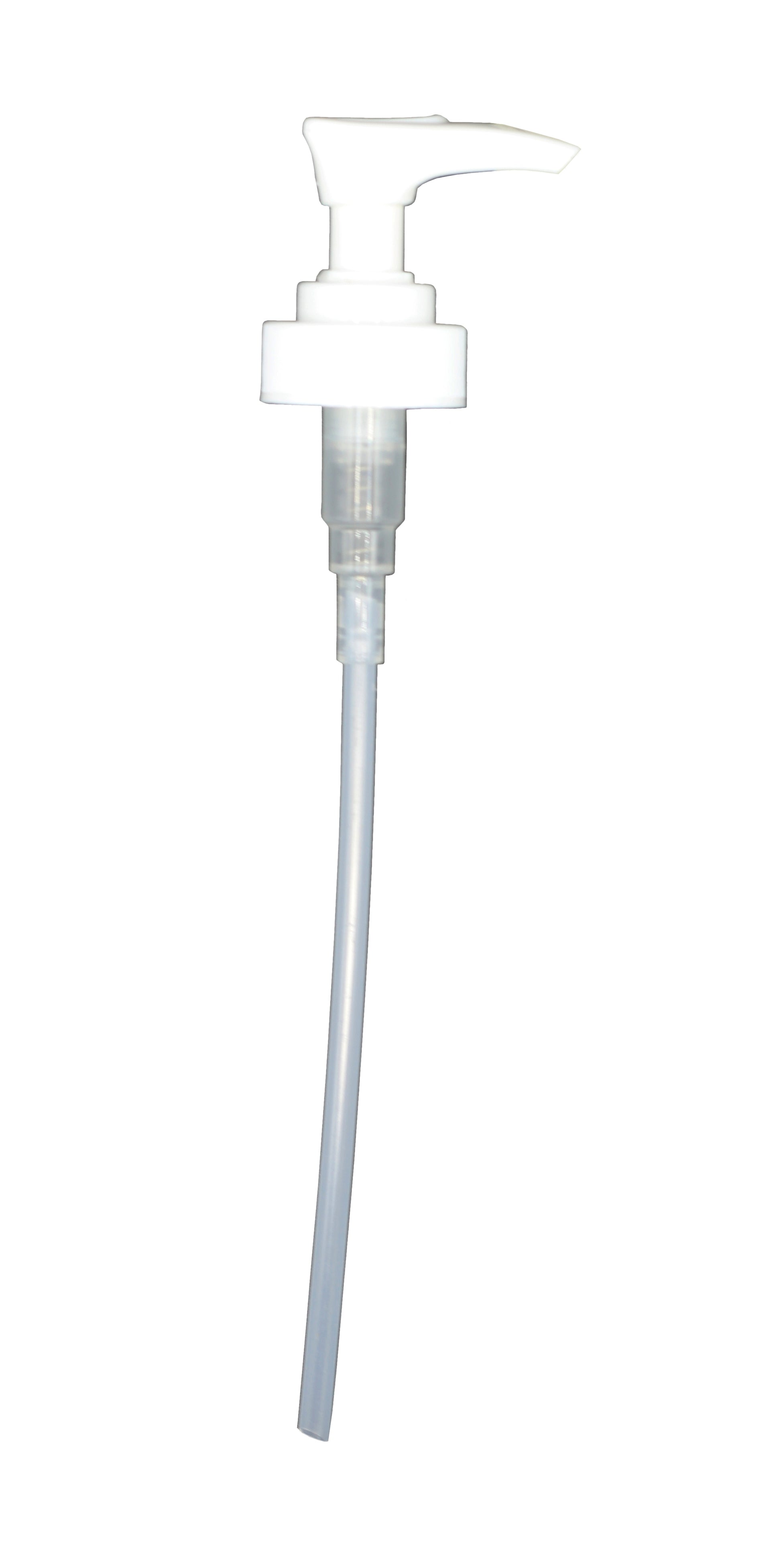 White Plastic Lotion Soap Dispenser Pumps, Replacements for Soap and Lotion - close-up