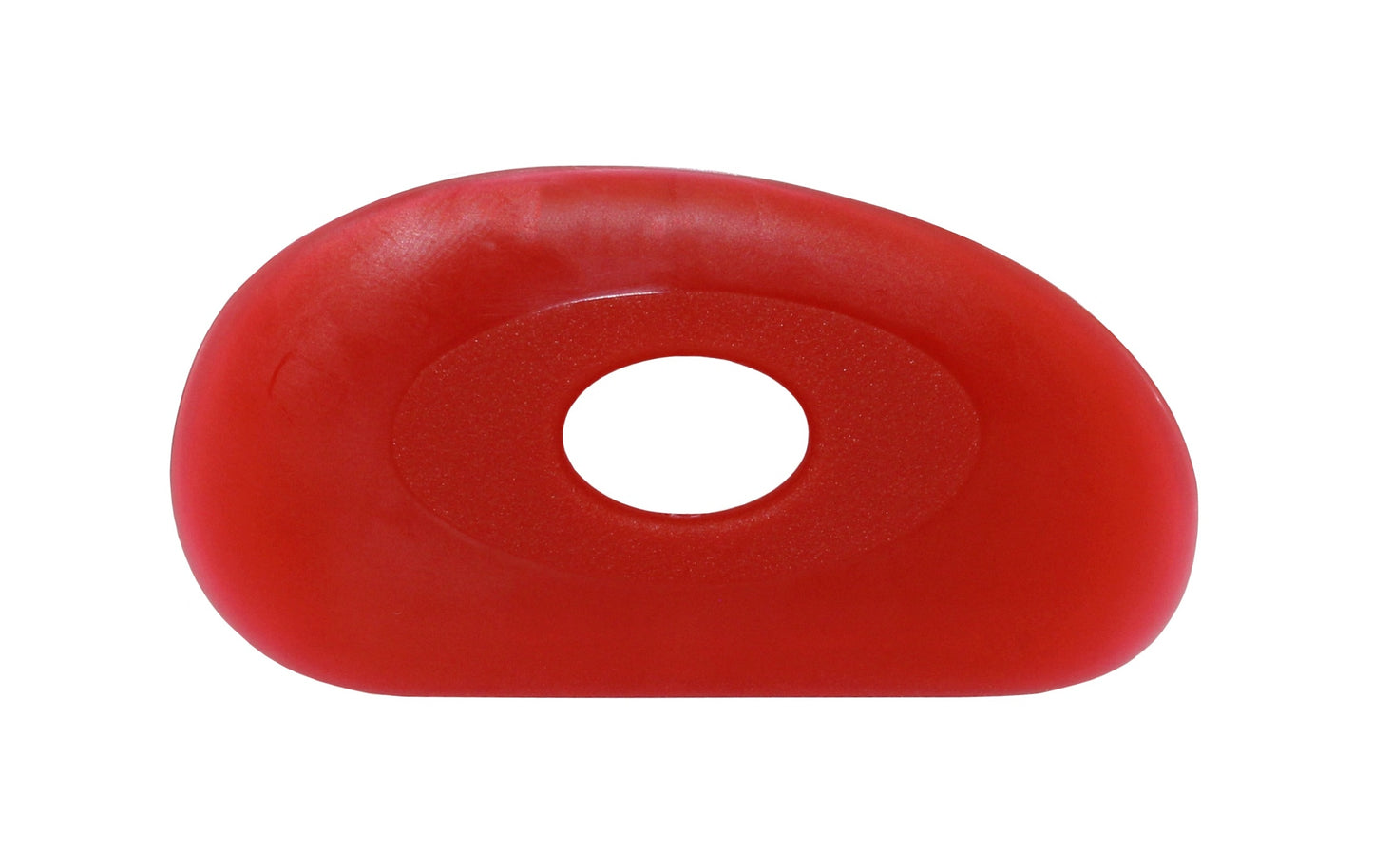 Soft Silicone Pottery Rib (Shape 0) - Ceramic Clay Sculpting Tool, Smooths & - side view