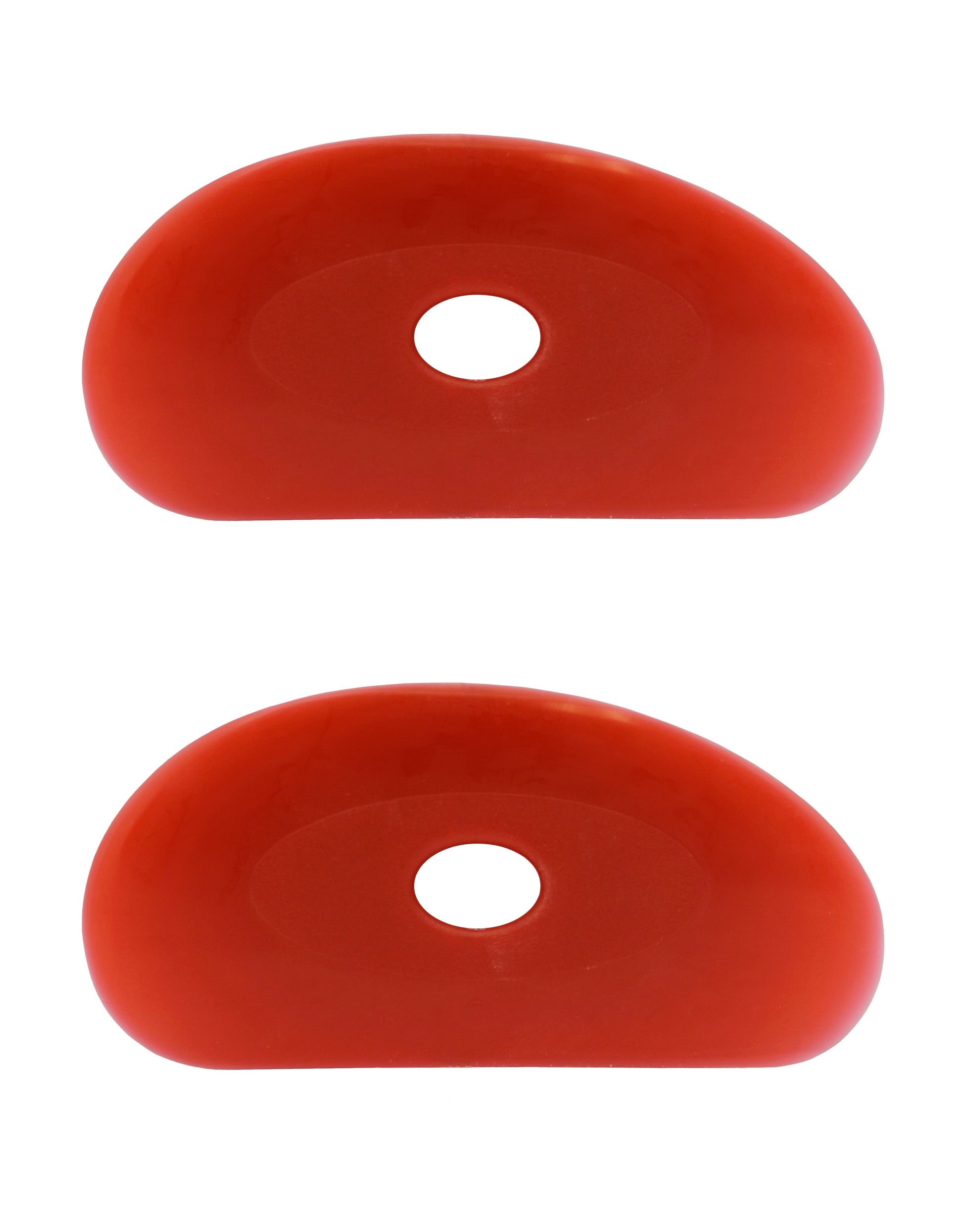 Soft Silicone Pottery Rib (Shape 2) - Ceramic Clay Sculpting Tool, Smooths &