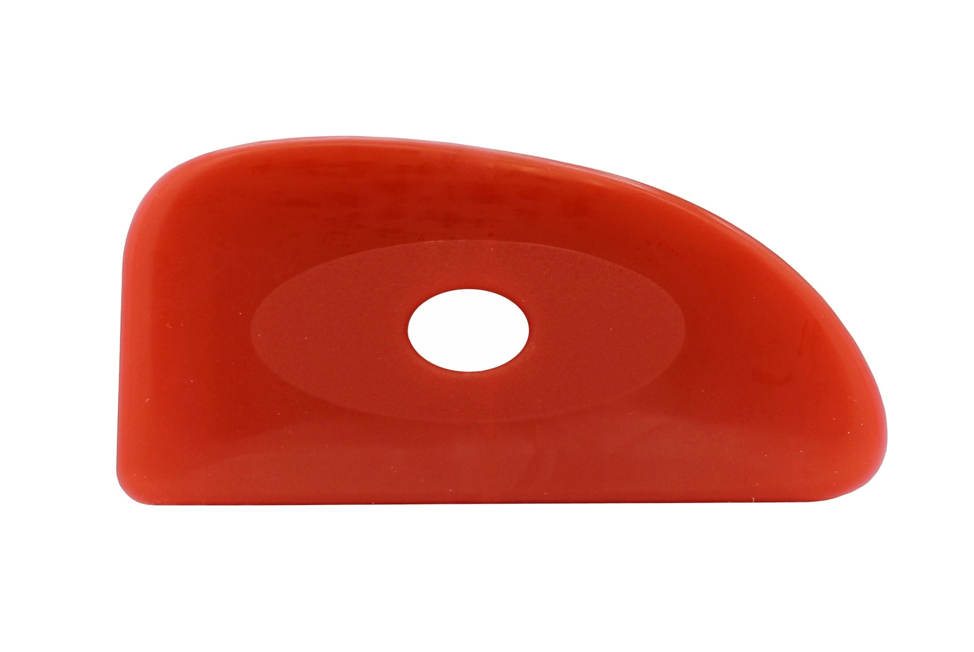 Soft Silicone Pottery Rib (Shape 4) - Ceramic Clay Sculpting Tool, Smooths & - side view