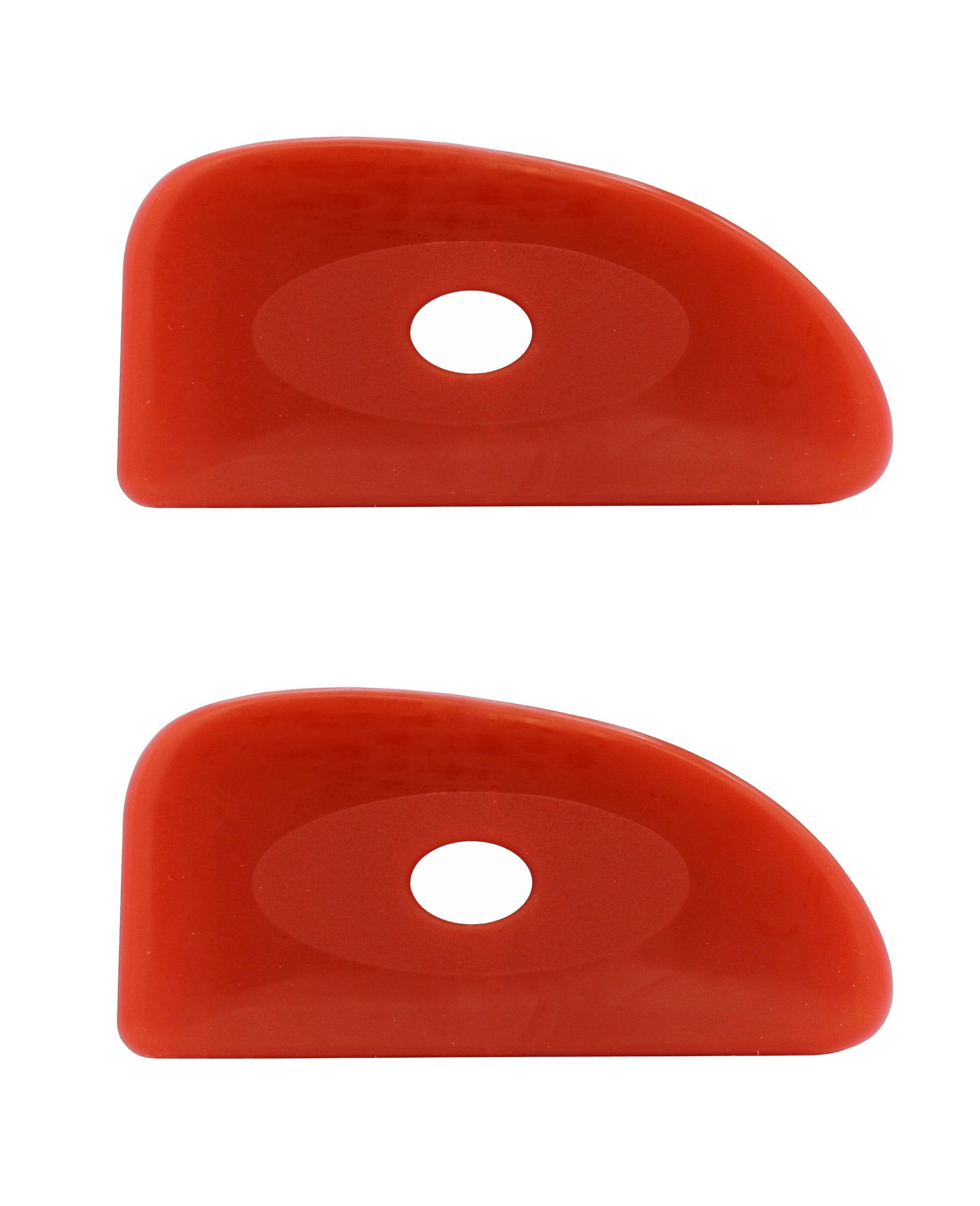 Soft Silicone Pottery Rib (Shape 4) - Ceramic Clay Sculpting Tool, Smooths &