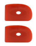Soft Silicone Pottery Rib (Shape 5) - Ceramic Clay Sculpting Tool, Smooths & Removes Finger Marks | 2 Pack
