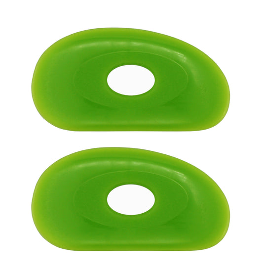 2 Pack of Medium Firm Silicone Pottery Rib - ceramic, for craft