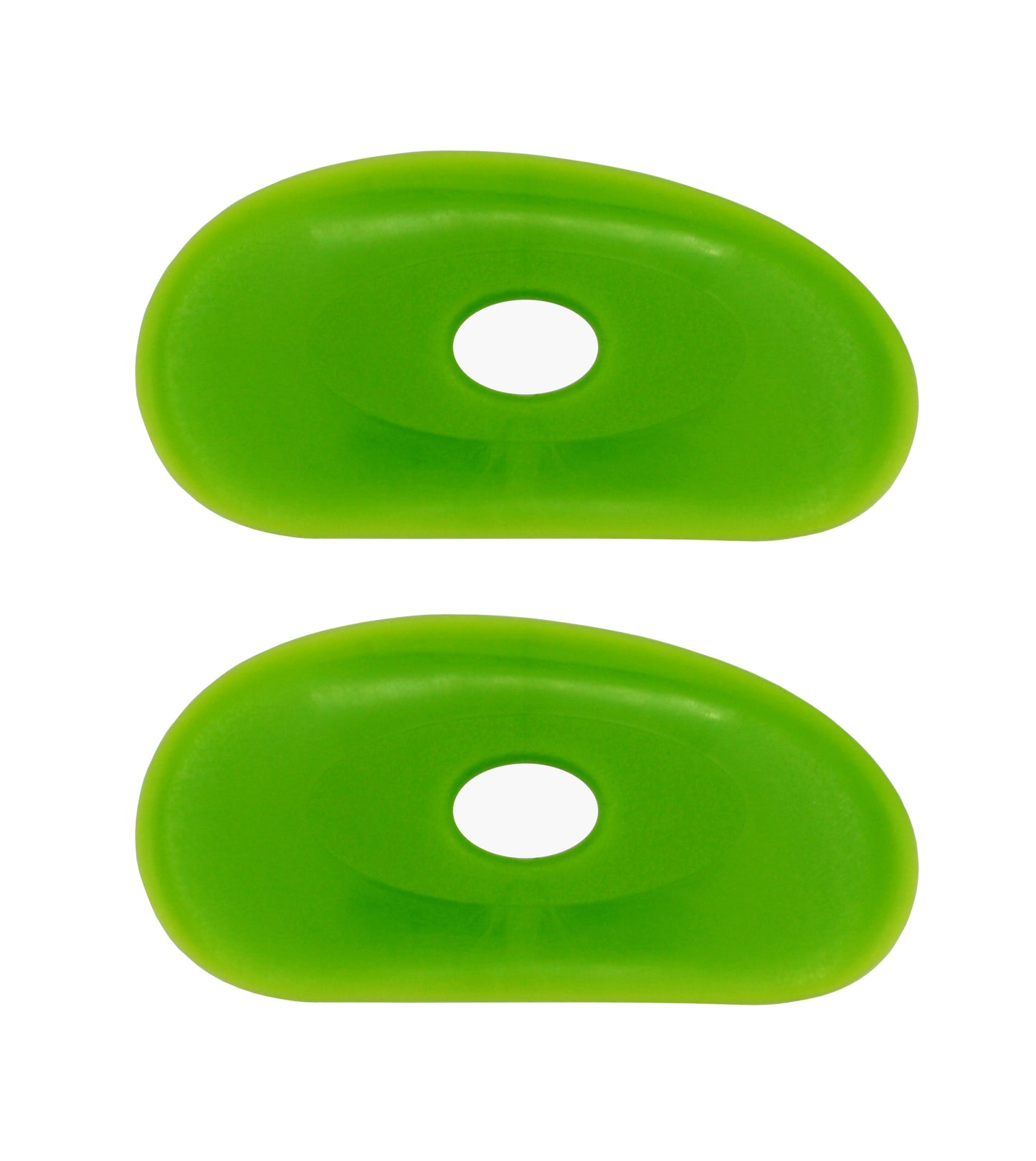 2 Pack of Medium Firm Silicone Pottery Rib - ceramic, for craft
