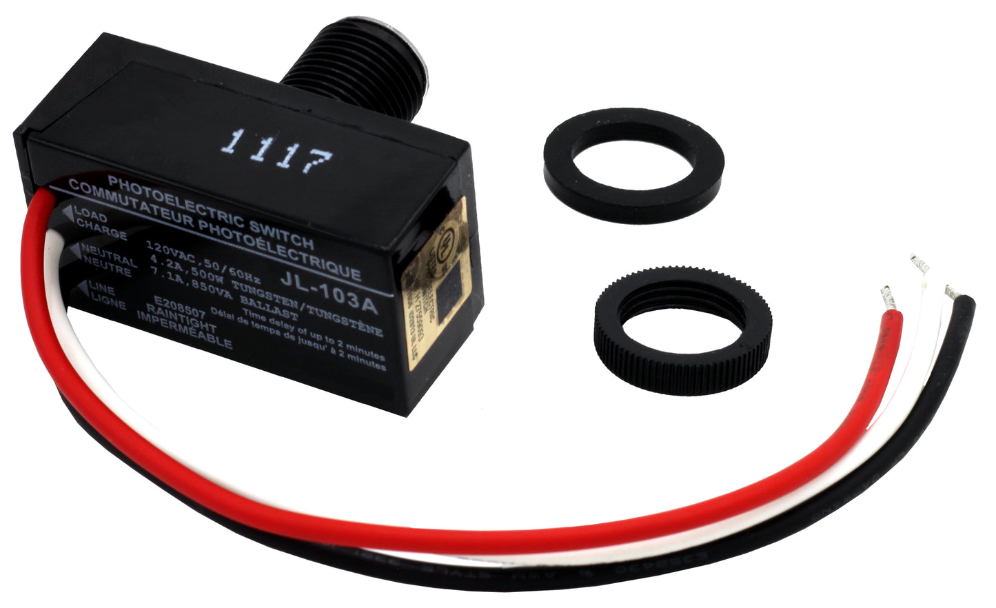 Outdoor Hard-Wired Post Eye Light Control Electric Resistor Photocell Light