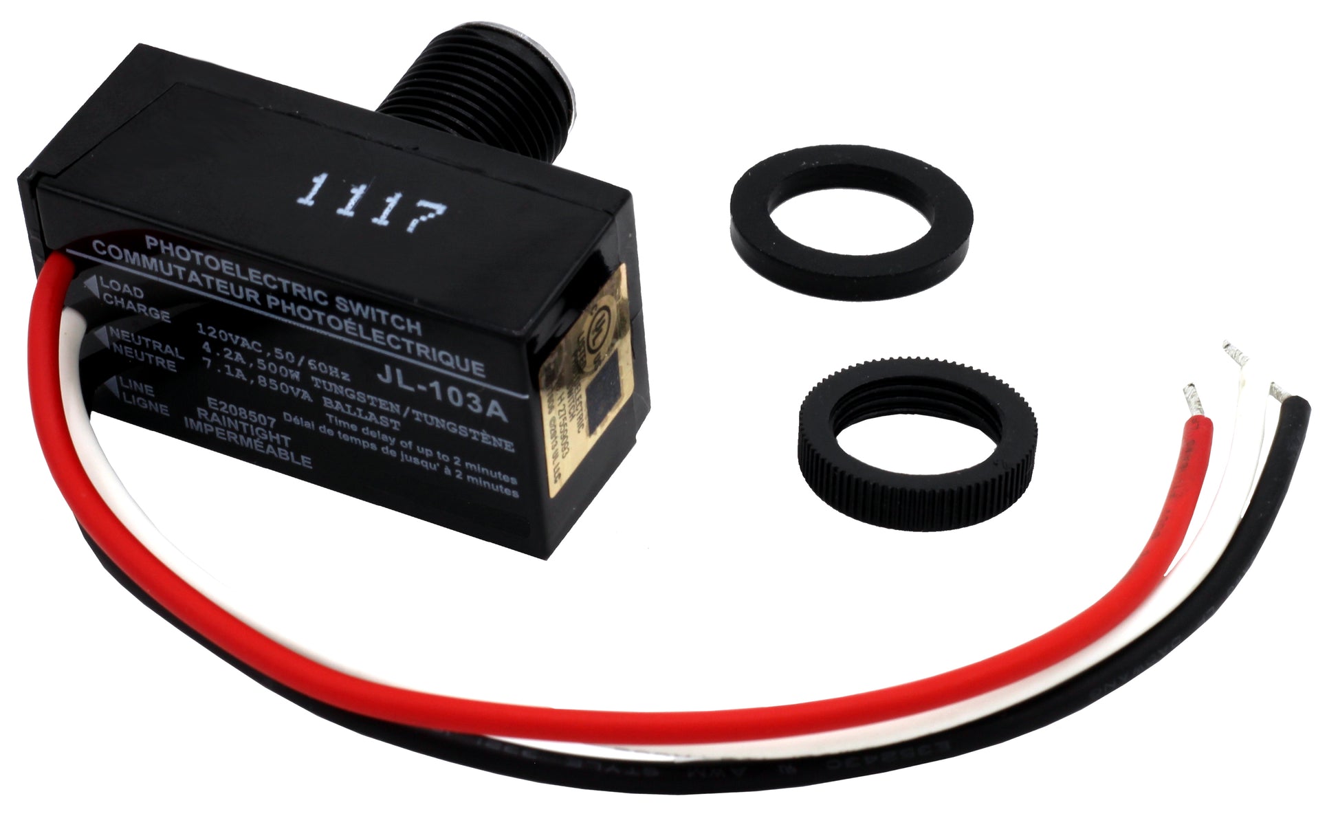 Outdoor Hard-Wired Post Eye Light Control Electric Resistor Photocell Light