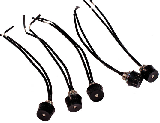 5 Pack of Rotary Style On/Off Canopy Light Switch, Lamp Switch, 3/1 amps at - metal, for diy