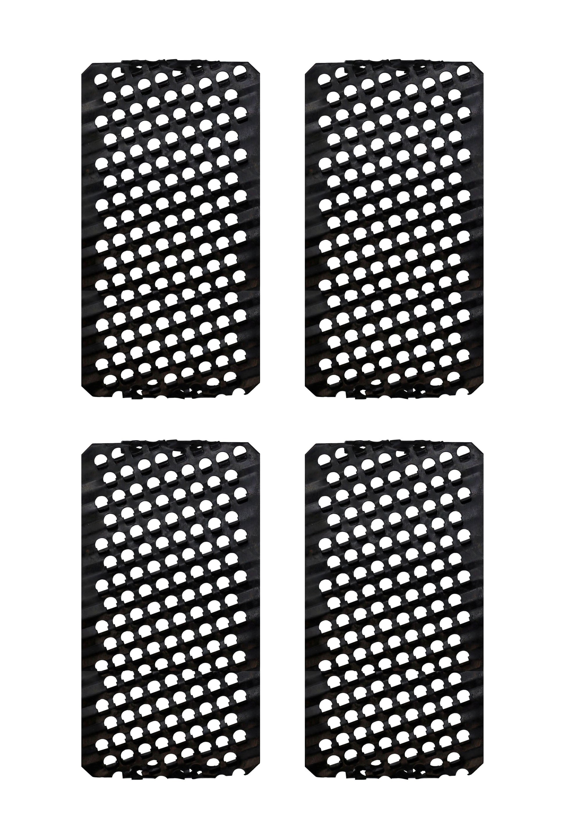 Pack of 4 Replacement Blades for SMTL Handy Tool - 1.65" x 3" Rasp-Cut Blades - wood, for craft