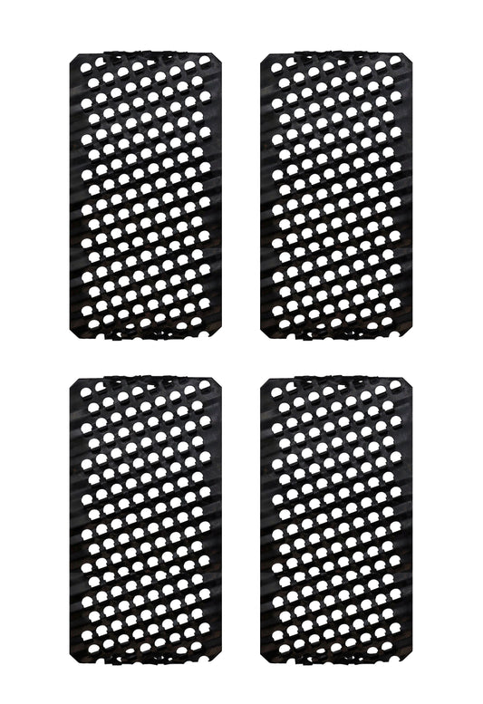 Pack of 4 Replacement Blades for SMTL Handy Tool - 1.65" x 3" Rasp-Cut Blades - wood, for craft