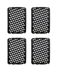 Pack of 4 Replacement Blades for SMTS Shaver Tool - 1.65" x 2.5" Rasp-Cut Blades