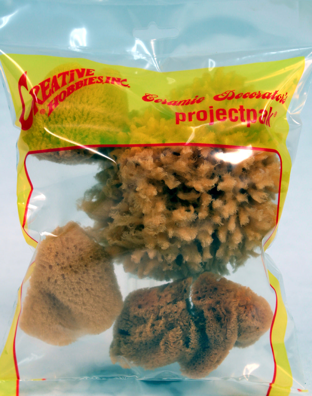 Creative Hobbies® Synthetic and Natural Silk Sponges for Painting, Crafts, - side view