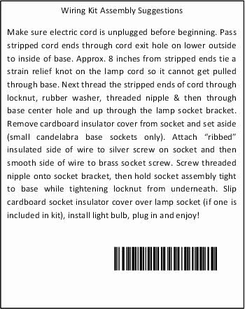Small Christmas Tree Wiring Kit with 0.7 watt LED Bulb, E12 Candelabra Base, - close-up