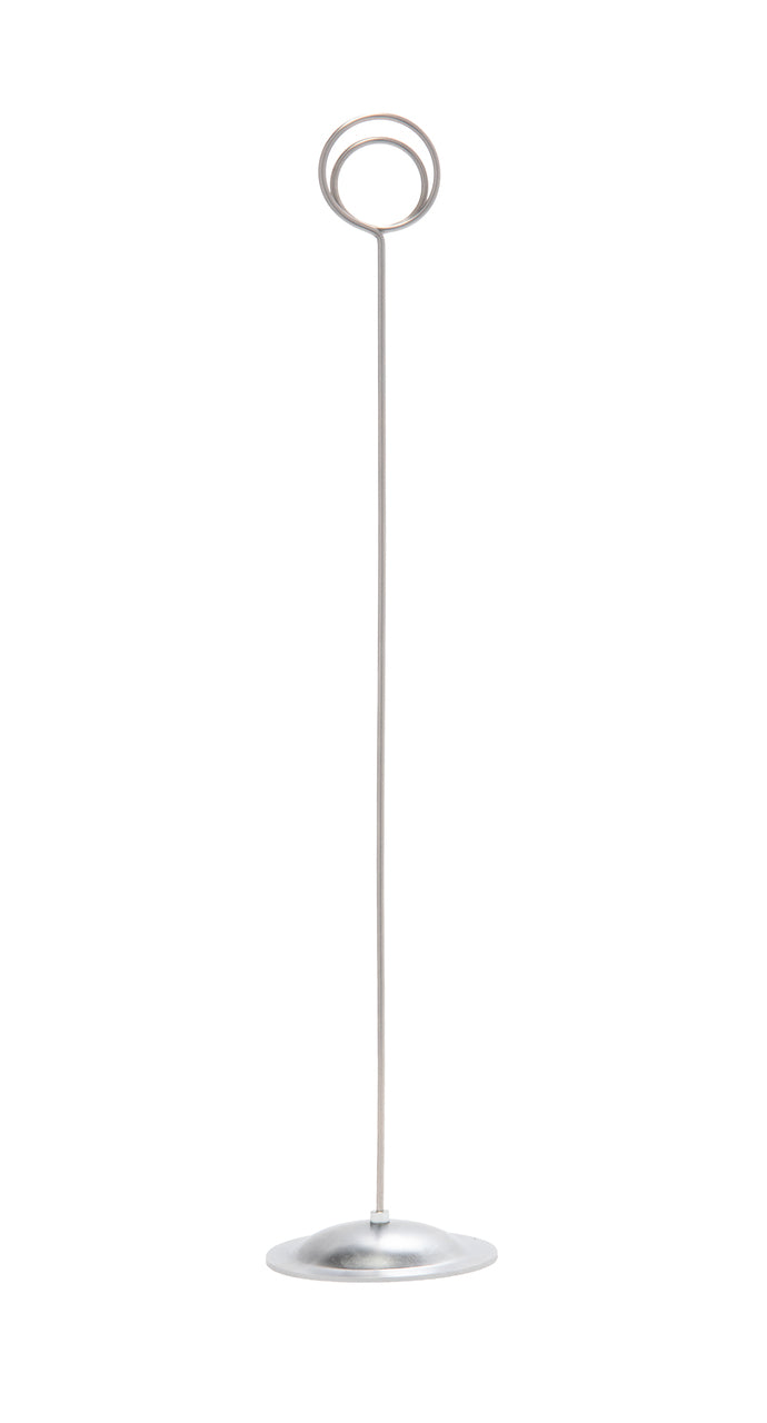 12 Pack of Table Number & Place Card Holders for Weddings, Restaurants & Events - side view