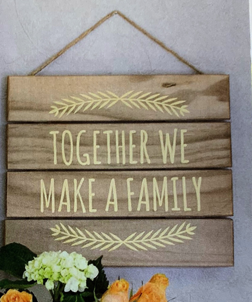 10x10 Inch Unfinished Wood Hanging Plaque - DIY Wood Pallet Sign, Notch Banner, - detail