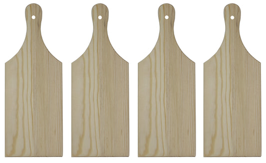 Creative Hobbies Small Unfinished Wooden Cutting Boards for Decorating and - for craft
