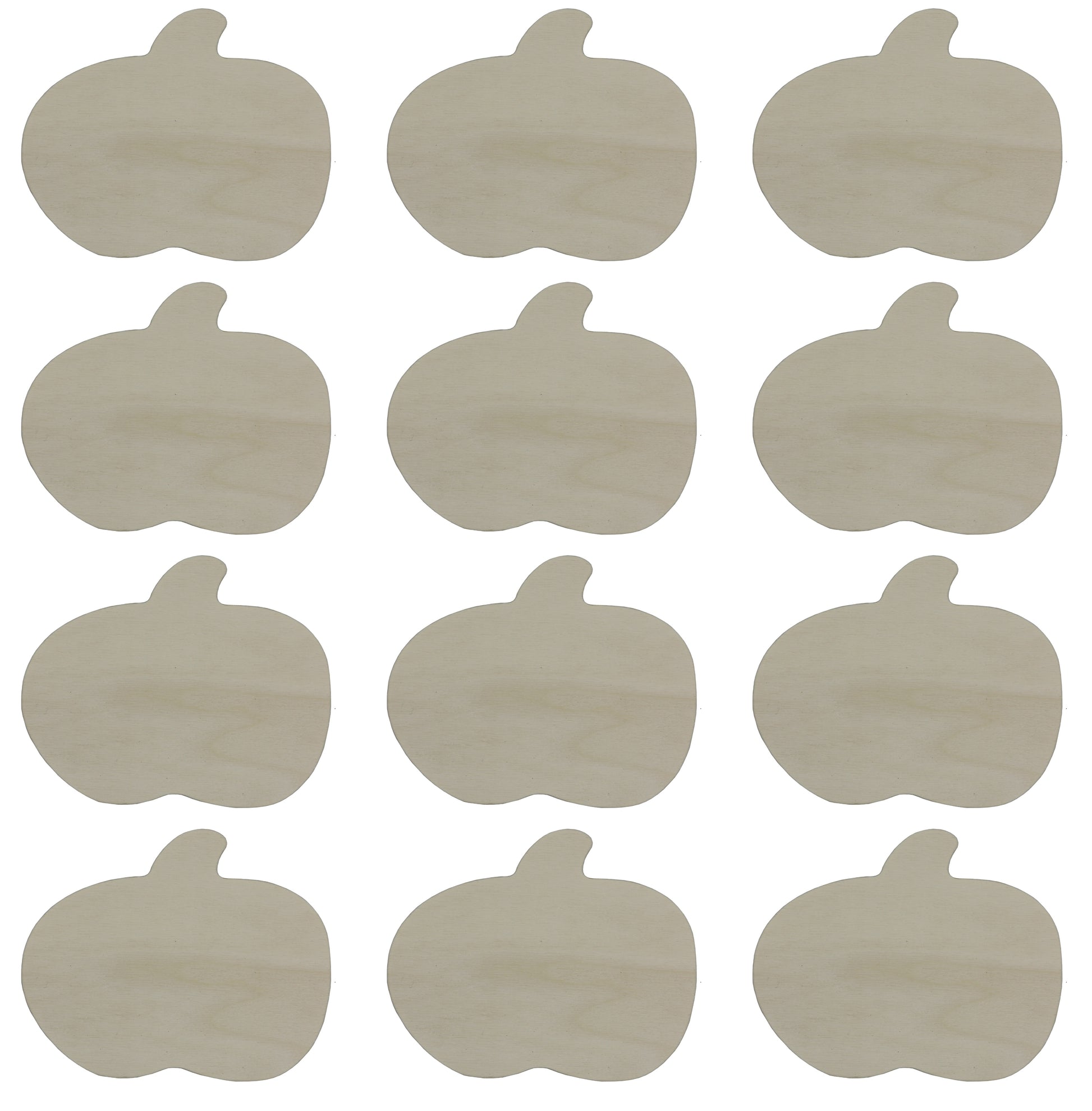 Creative Hobbies Unfinished Wood Pumpkin Cutout Shapes, Ready to Paint or - for craft