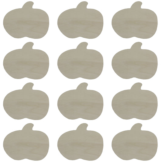 Creative Hobbies Unfinished Wood Pumpkin Cutout Shapes, Ready to Paint or - for craft