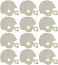 4 Inch Unfinished Wooden Football Helmet Shapes, Pack of 12, Ready to Paint or Decorate
