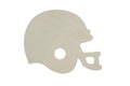 4 Inch Unfinished Wooden Football Helmet Shapes, Pack of 100, Ready to Paint or Decorate