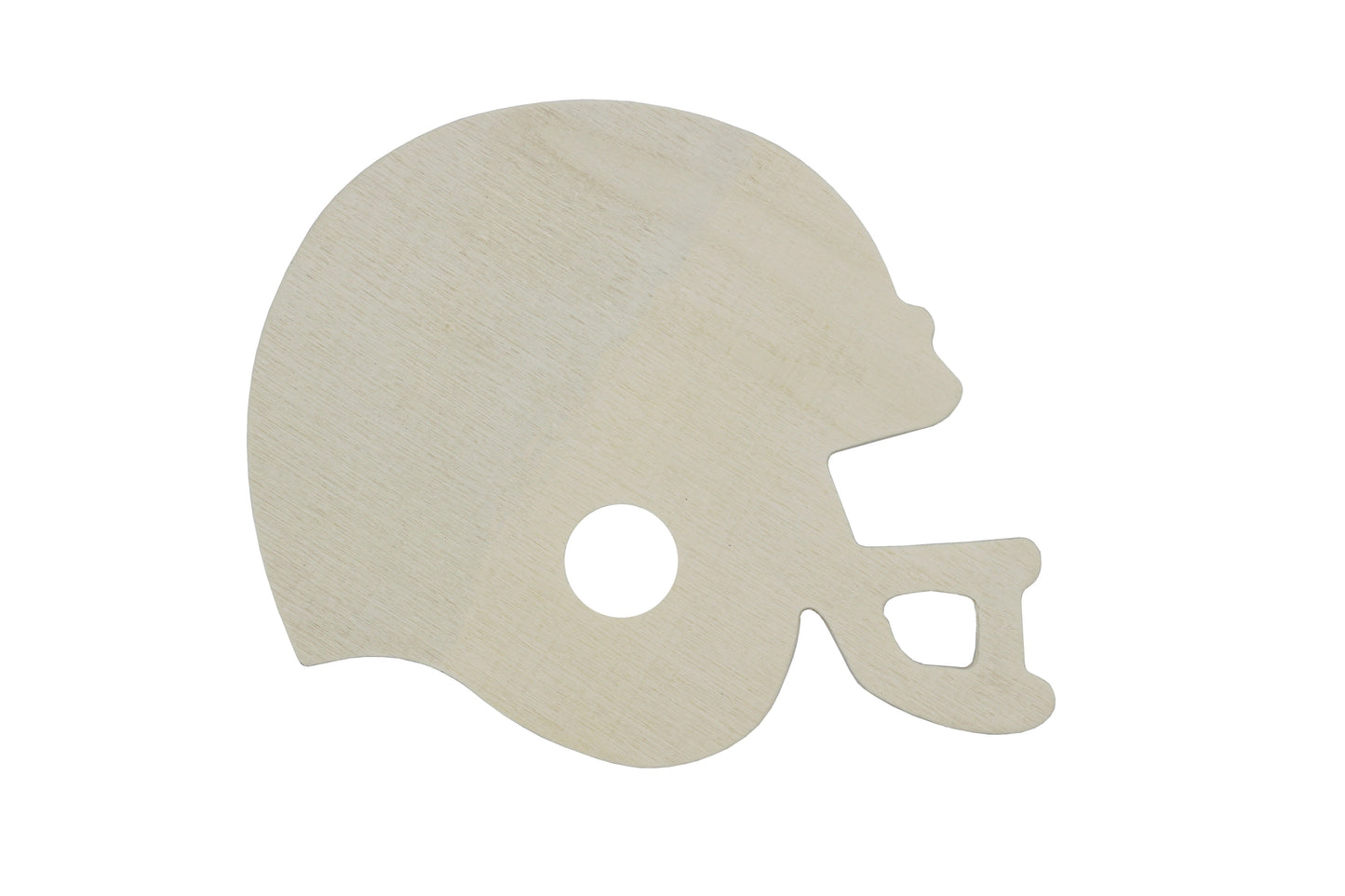 4 Inch Unfinished Wooden Football Helmet Shapes, Pack of 24, Ready to Paint or - for craft